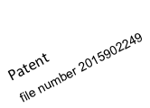  Patent 
 file number 2015902249